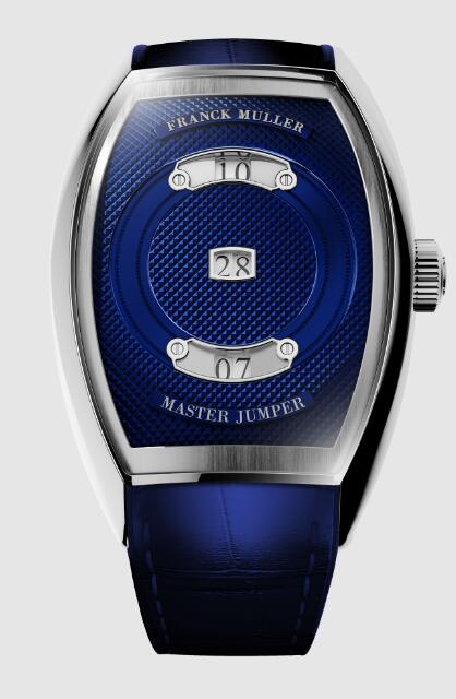 Best Franck Muller Curvex CX Master Jumper Replica Watch CX 38 MJ AC ACBR Blue Dial